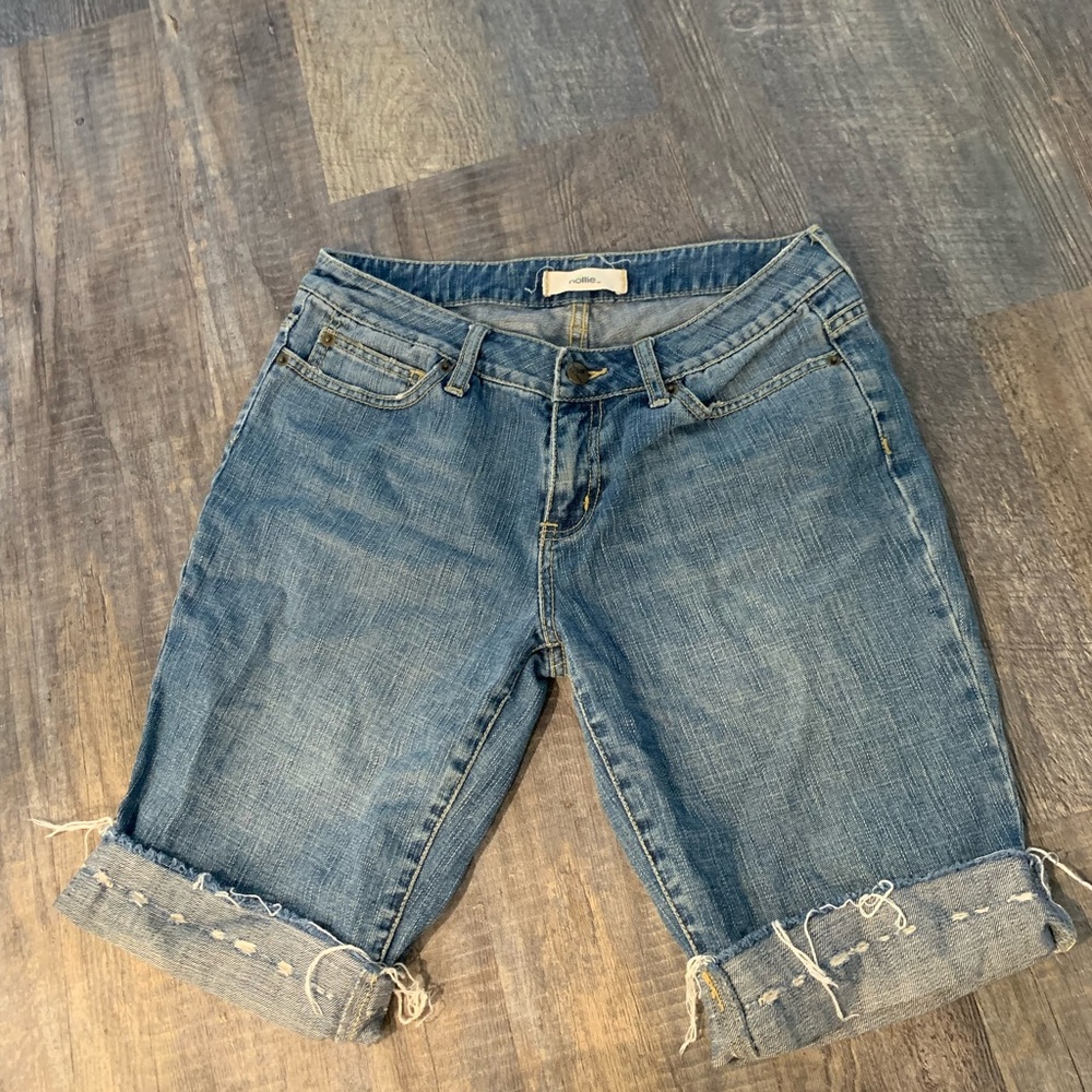 Pac Sun Nollie jean Bermuda shorts
